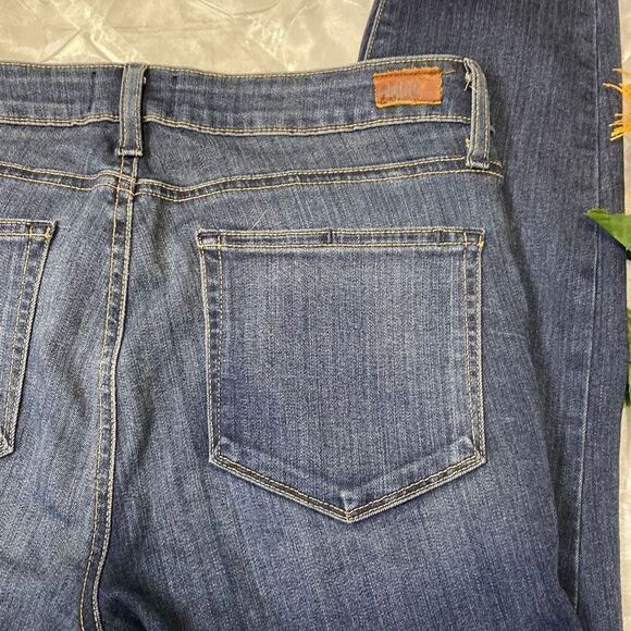 Paige Verdugo  Skinny Stretch Ankle Jeans Nottingham‎ Dark Wash Size 31 - Picture 9 of 15